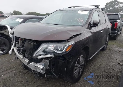 2019 Nissan Pathfinder Sl из США, поврежденный, VIN 5N1DR2MN4KC632022